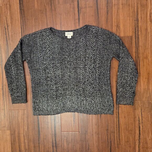 Denim & Supply Ralph Lauren Marled Cable Knit Women's XL Sweater - Picture 1 of 8